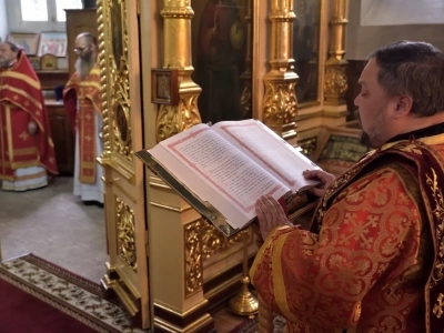 Престольное торжество в храме в честь Чуда Архистратига Михаила в Хонех города Новозыбкова