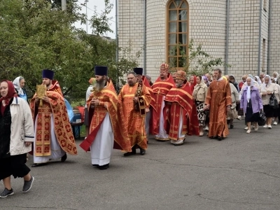 Престольное торжество в храме в честь Чуда Архистратига Михаила в Хонех города Новозыбкова