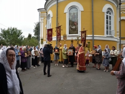 Престольное торжество в храме в честь Чуда Архистратига Михаила в Хонех города Новозыбкова