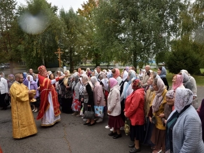 Престольное торжество в храме в честь Чуда Архистратига Михаила в Хонех города Новозыбкова