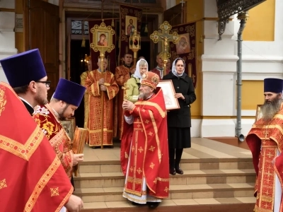 Престольное торжество в храме в честь Чуда Архистратига Михаила в Хонех города Новозыбкова