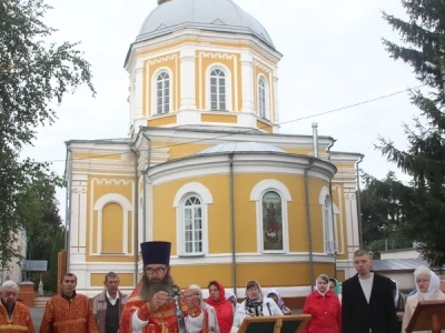 Престольное торжество в храме в честь Чуда Архистратига Михаила в Хонех города Новозыбкова