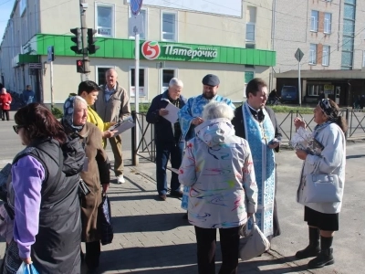 Покровская миссионерская акция на улицах города Новозыбкова