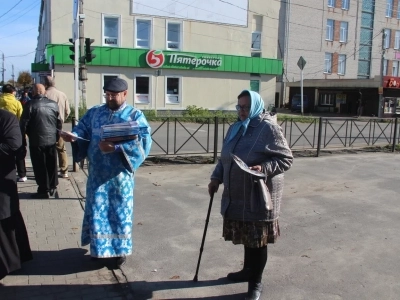 Покровская миссионерская акция на улицах города Новозыбкова