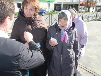 Покровская миссионерская акция на улицах города Новозыбкова