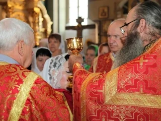 Правящий Архиерей возглавил престольное торжество в храме в честь Чуда Архистратига Михаила в Хонех города Новозыбкова