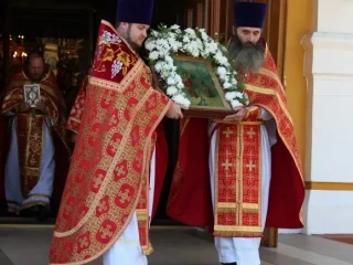 Правящий Архиерей возглавил престольное торжество в храме в честь Чуда Архистратига Михаила в Хонех города Новозыбкова