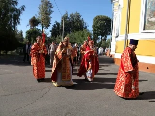 Правящий Архиерей возглавил престольное торжество в храме в честь Чуда Архистратига Михаила в Хонех города Новозыбкова