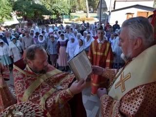 Правящий Архиерей возглавил престольное торжество в храме в честь Чуда Архистратига Михаила в Хонех города Новозыбкова