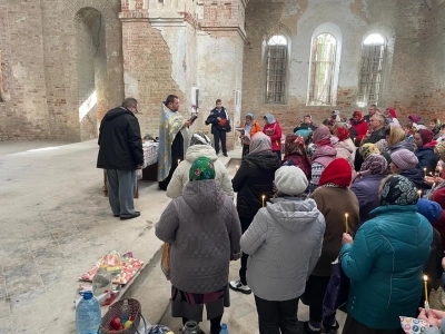 Храм, Милостью Божией, будет возрождаться!Престольный Праздник Покрова Пресвятой Богородицы в селе Медведи Красногорского района