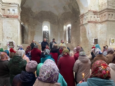 Храм, Милостью Божией, будет возрождаться!Престольный Праздник Покрова Пресвятой Богородицы в селе Медведи Красногорского района