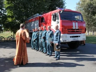 Правящий Архиерей возглавил престольное торжество в храме в честь Чуда Архистратига Михаила в Хонех города Новозыбкова