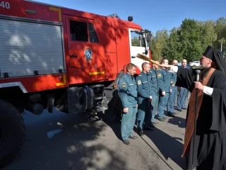 Правящий Архиерей возглавил престольное торжество в храме в честь Чуда Архистратига Михаила в Хонех города Новозыбкова