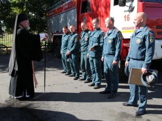 Правящий Архиерей возглавил престольное торжество в храме в честь Чуда Архистратига Михаила в Хонех города Новозыбкова