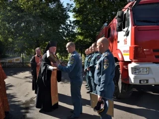 Правящий Архиерей возглавил престольное торжество в храме в честь Чуда Архистратига Михаила в Хонех города Новозыбкова