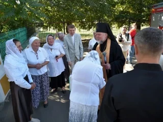 Правящий Архиерей возглавил престольное торжество в храме в честь Чуда Архистратига Михаила в Хонех города Новозыбкова