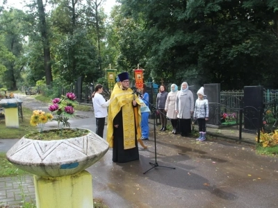 В день освобождения Новозыбковской земли от немецко-фашистских захватчиков совершена молитва о упокоении павших воинов-освободителей