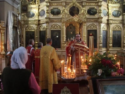 Святый Архистратиже Божий Михаиле, моли Бога о нас ! Престольное торжество храма в честь чуда Архистратига Михаила в Хонех города Новозыбкова