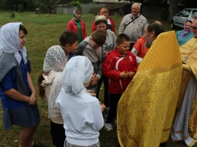 Первая Божественная литургия за почти 100 лет совершена в селе Новое Место Новозыбковского благочиния