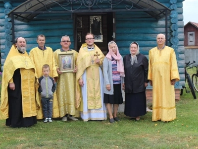 Первая Божественная литургия за почти 100 лет совершена в селе Новое Место Новозыбковского благочиния