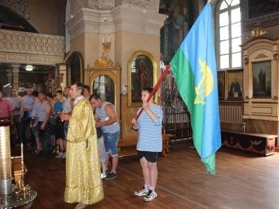 Молитва о воздушно-десантном воинстве Российском, в день памяти Пророка Божия Илии, совершена в Соборном храме Новозыбковского благочиния