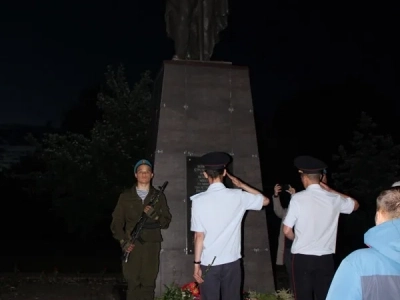 Памяти тех, кто ценою жизни своей одержал победу в Великой Отечественной Войне, прошла акция «Свеча памяти»