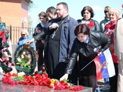 День Победы в Красной Горе Новозыбковского благочиния