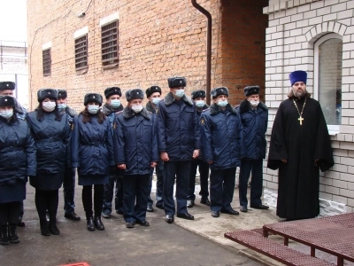 В СИЗО-2 города Новозыбкова освятили часовню в честь святого Блгв. вел. кн. Александра Невского