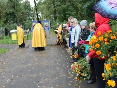 В день освобождения Новозыбковской земли от немецко-фашистских захватчиков совершена молитва о упокоении павших воинов-освободителей