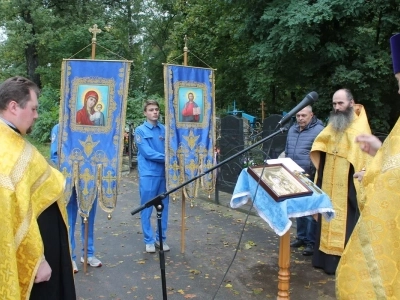 В день освобождения Новозыбковской земли от немецко-фашистских захватчиков совершена молитва о упокоении павших воинов-освободителей