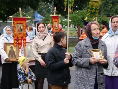 Престольный праздник прихода храма в честь Чуда Архистратига Михаила в Хонех города Новозыбков Клинцовской Епархии