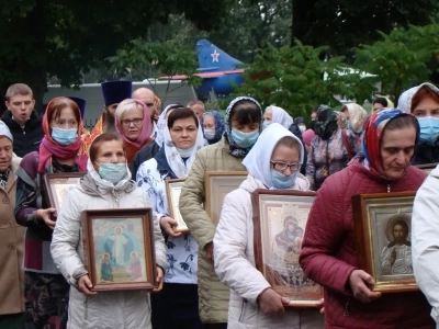 Престольный праздник прихода храма в честь Чуда Архистратига Михаила в Хонех города Новозыбков Клинцовской Епархии