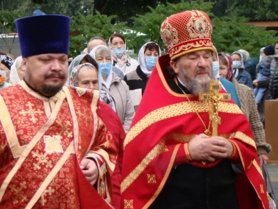 Престольный праздник прихода храма в честь Чуда Архистратига Михаила в Хонех города Новозыбков Клинцовской Епархии