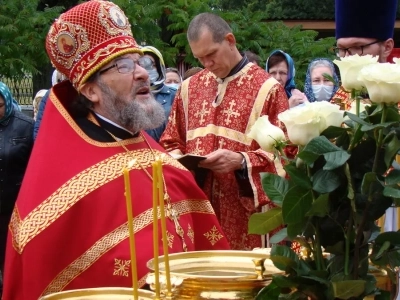 Престольный праздник прихода храма в честь Чуда Архистратига Михаила в Хонех города Новозыбков Клинцовской Епархии