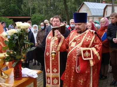 Престольный праздник прихода храма в честь Чуда Архистратига Михаила в Хонех города Новозыбков Клинцовской Епархии