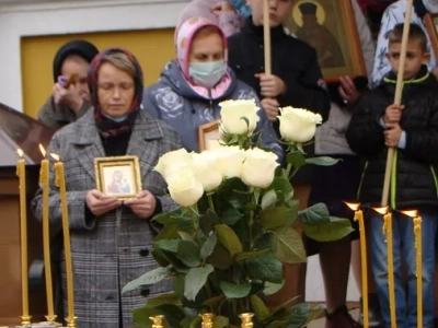 Престольный праздник прихода храма в честь Чуда Архистратига Михаила в Хонех города Новозыбков Клинцовской Епархии