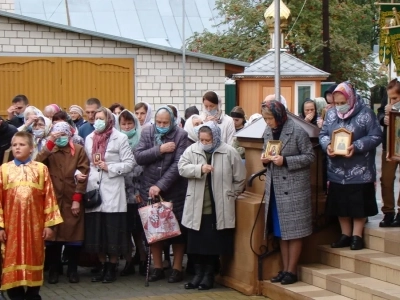 Престольный праздник прихода храма в честь Чуда Архистратига Михаила в Хонех города Новозыбков Клинцовской Епархии