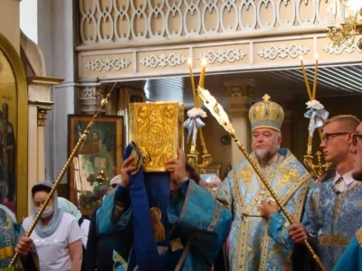 В день празднования иконе Божией Матери «Почаевская» Епископ Клинцовский и Трубчевский Владимир возглавил праздничное богослужение в городе Новозыбкове