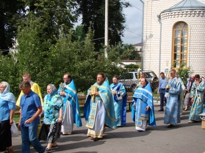 В день празднования иконе Божией Матери «Почаевская» Епископ Клинцовский и Трубчевский Владимир возглавил праздничное богослужение в городе Новозыбкове