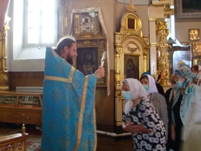 В день празднования иконе Божией Матери «Почаевская» Епископ Клинцовский и Трубчевский Владимир возглавил праздничное богослужение в городе Новозыбкове