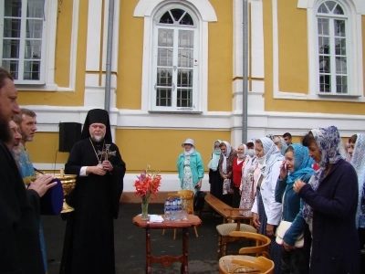 В день празднования иконе Божией Матери «Почаевская» Епископ Клинцовский и Трубчевский Владимир возглавил праздничное богослужение в городе Новозыбкове