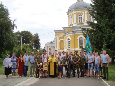 Молитва о воздушно-десантном воинстве Российском в день памяти Пророка Божия Илии совершена в Соборном храме Новозыбковского благочинии