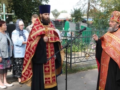 В 77-ю годовщину освобождения Новозыбковской земли от немецко-фашистских захватчиков, молитвой почтили память павших в те года героев-освободителей