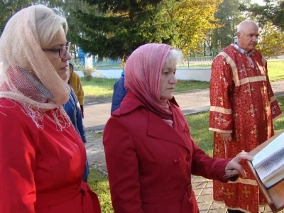 Престольный праздник прихода храма в честь Чуда Архистратига Михаила в Хонех города Новозыбков Клинцовской Епархии