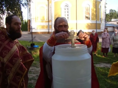 Престольный праздник прихода храма в честь Чуда Архистратига Михаила в Хонех города Новозыбков Клинцовской Епархии