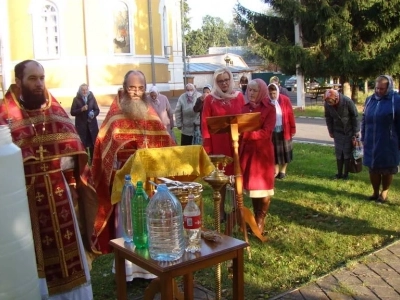 Престольный праздник прихода храма в честь Чуда Архистратига Михаила в Хонех города Новозыбков Клинцовской Епархии