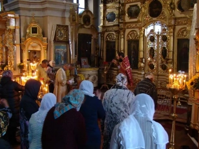 Престольный праздник прихода храма в честь Чуда Архистратига Михаила в Хонех города Новозыбков Клинцовской Епархии