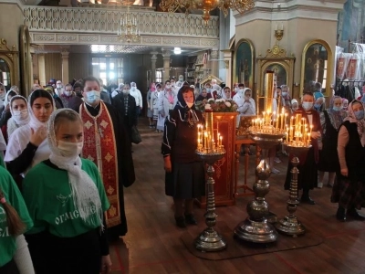 Престольный праздник прихода храма в честь Чуда Архистратига Михаила в Хонех города Новозыбков Клинцовской Епархии