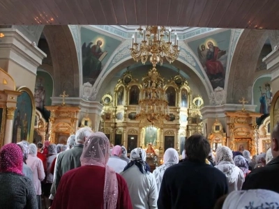 Престольный праздник прихода храма в честь Чуда Архистратига Михаила в Хонех города Новозыбков Клинцовской Епархии