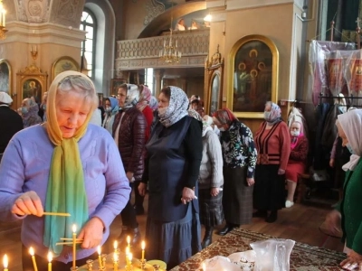 Престольный праздник прихода храма в честь Чуда Архистратига Михаила в Хонех города Новозыбков Клинцовской Епархии